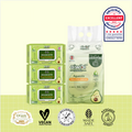 Pack Ahorro: Toallitas Húmedas 99,9% Agua Pura Cuidado Fresco y Orgánico 3 Paquetes/Bolsa 252un - Aguacate