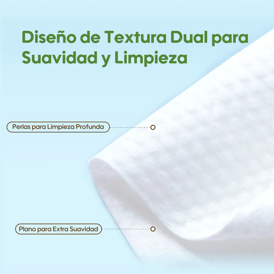 Pack Familiar: Toallitas Serie Fresca y Nutritiva 12 Paquetes/Caja - Áloe