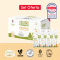 Pack Familiar: Toallitas Serie Fresca y Nutritiva 12 Paquetes/Caja - Papaya