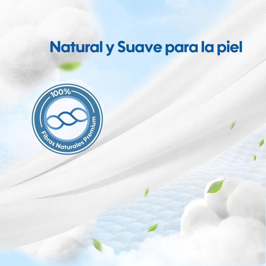 Pañales Premium Aiwibi Para Bebé Comfy Soft Talla (XG) Paquete 50un.