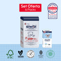Pañales Premium Aiwibi Para Bebé Comfy Soft 6 Paquetes/Plancha (300un) Talla (P)