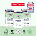 Pañales Premium Aiwibi Para Bebé Comfy Soft 3 Paquetes (150un) Talla (XG)