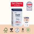 Pañales Desechables para Bebé Premium 6 Paquetes/Plancha Comfy Soft (XXXG)